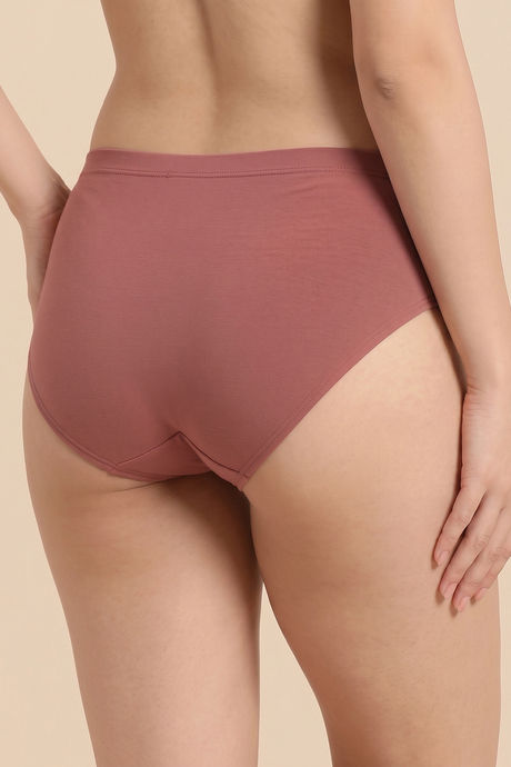 Zivame Full Coverage Medium Rise Hipster Panty (Pack of 3) - Multicolor — image 11
